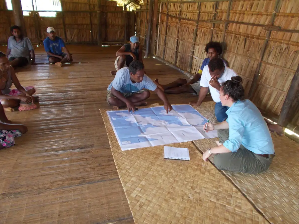 Solomon Islands Village Meeting